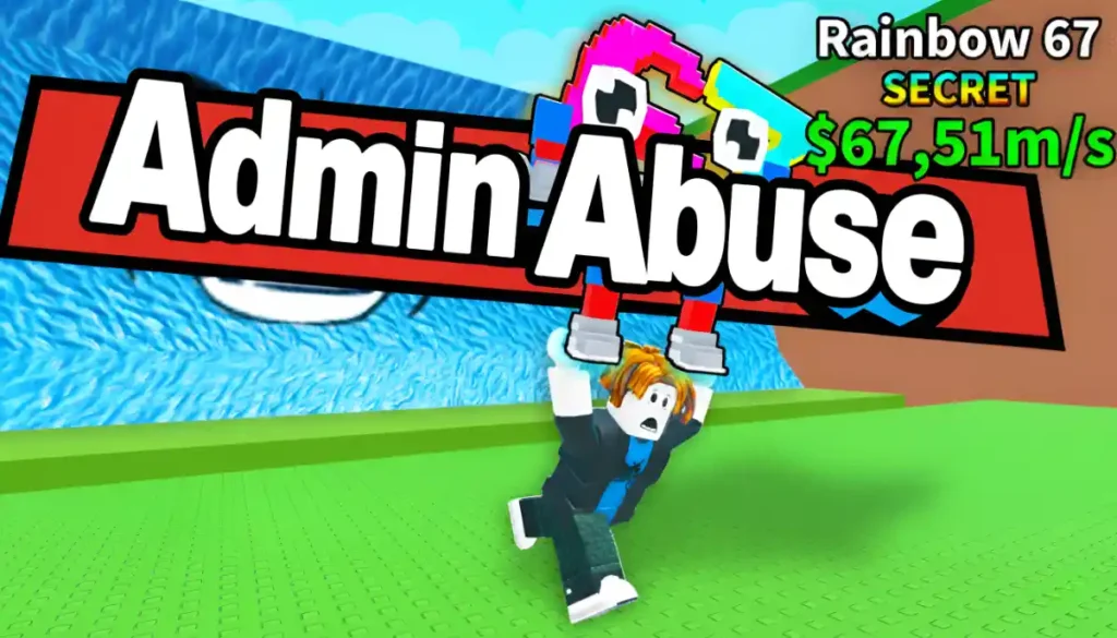 Escape Tsunami For Brainrots Admin Abuse