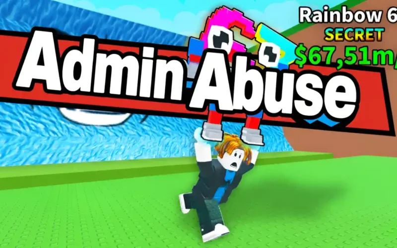 Escape Tsunami For Brainrots Admin Abuse