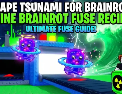 Escape Tsunami for Brainrots Divine Brainrot Fuse Recipes