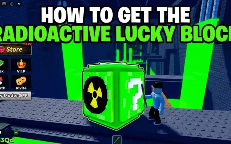 How to Get the Radioactive Lucky Block