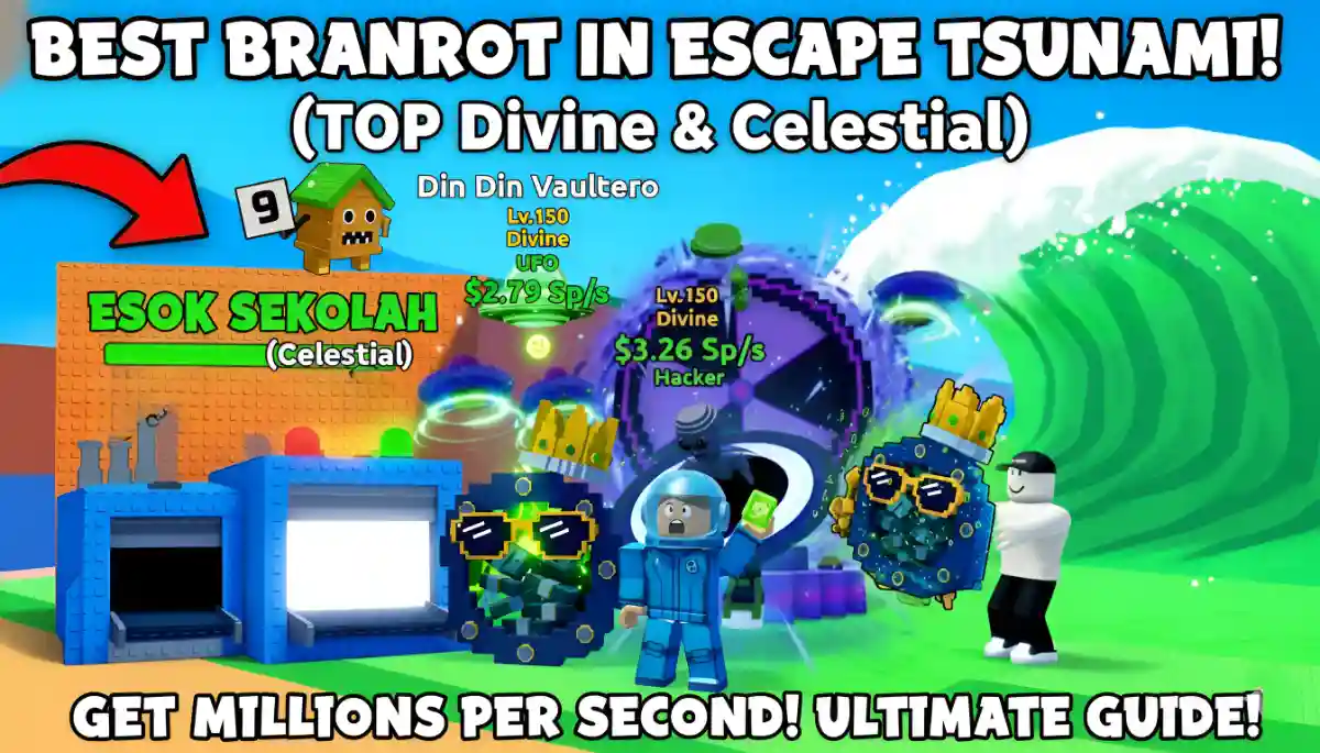 What Is the Best Brainrot in Escape Tsunami for Brainrots?